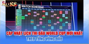Cập Nhật Lịch Thi Đấu World Cup Mới Nhất Theo Từng Vòng Đấu