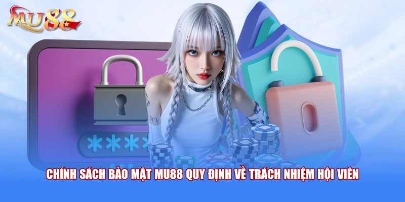 Chính sách bảo mật MU88 quy định về trách nhiệm hội viên
